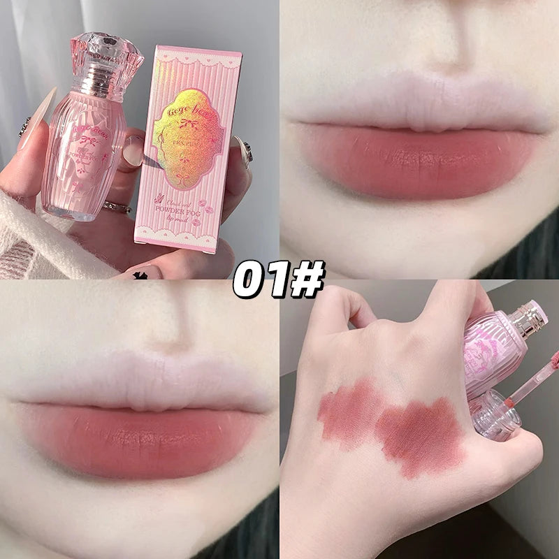 Matte Velvet Lip Mud Stain for Long-Lasting Wear - 24