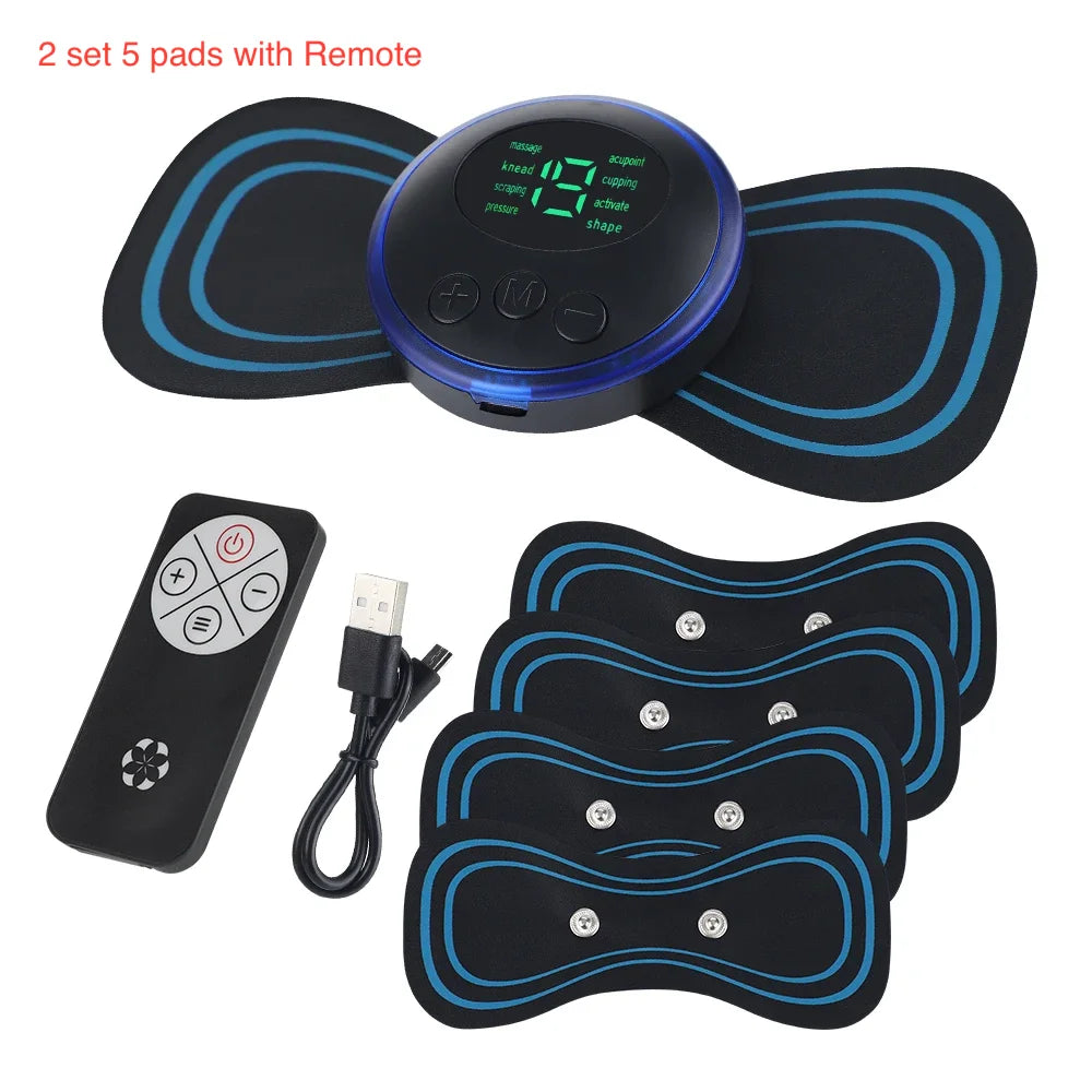 Portable Electric Muscle Massage Patch for Pain Relief - 29