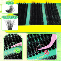 DIY Mega Volume Eyelash Cluster Extension Kit