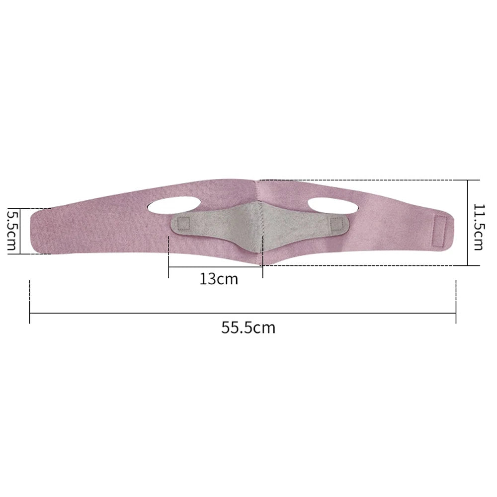 Elastic V-Shape Facial Slimming & Lifting Bandage - 9