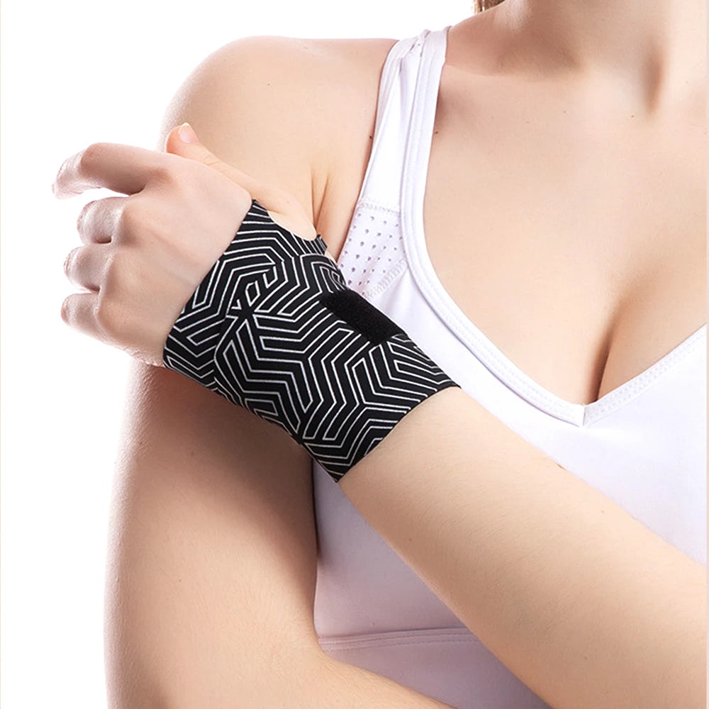 Adjustable Elastic Wrist Support Brace for Pain Relief - 9