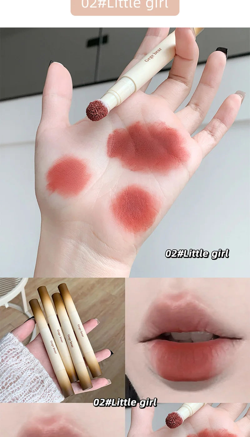 Velvet Matte Lip Powder Cream for Long-Lasting Soft Finish - 13