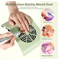 Powerful Nail Dust Collector Vacuum for Manicure