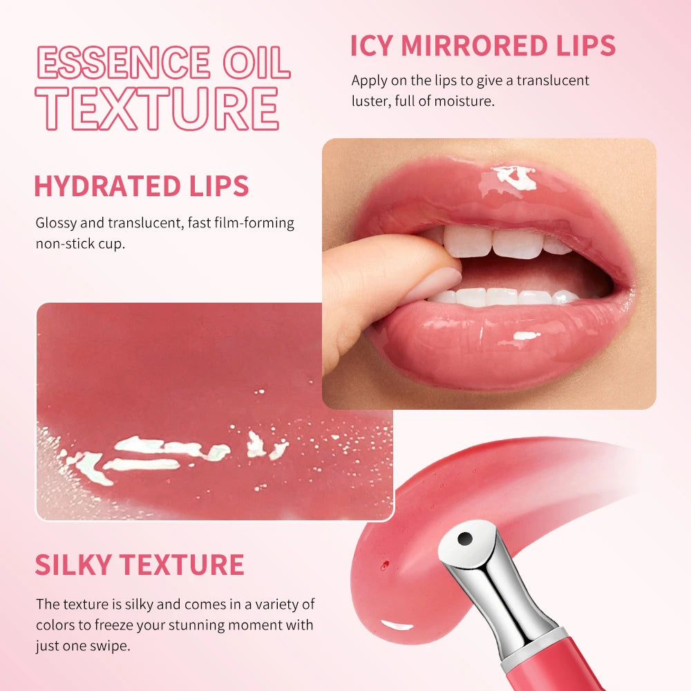 Hydrating Moisturizing Lip Oil for Smooth Plump Lips - 4
