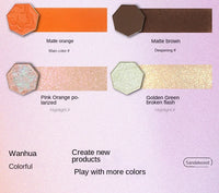 4-Color Chameleon Eyeshadow Palette for Long-Lasting Glamour