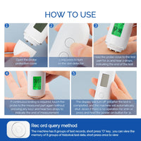 Digital Skin Moisture and Oil Content Analyzer