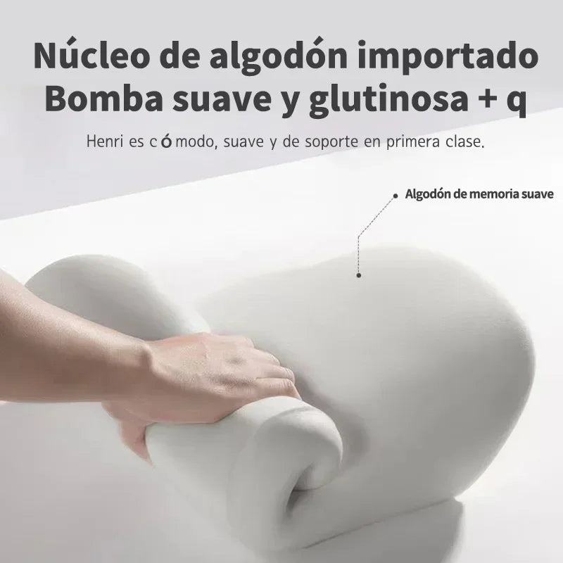 Ergonomic Memory Foam Lumbar Support Pillow for Chair and Car - 5