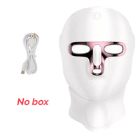 7-Color LED Light Therapy Facial and Neck Mask