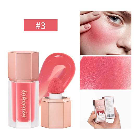 Long-Lasting Waterproof Liquid Matte Blush