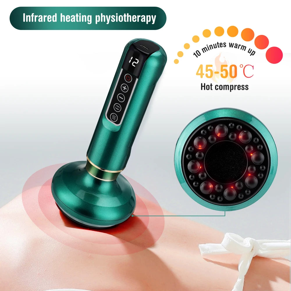 Electric Cupping Massage Device for Pain Relief and Recovery - 18