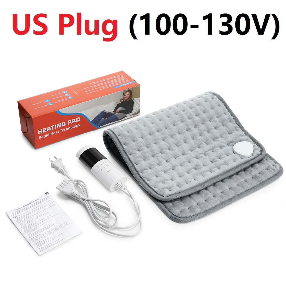 Electric Heating Pad for Body Pain Relief and Winter Warmth - 19