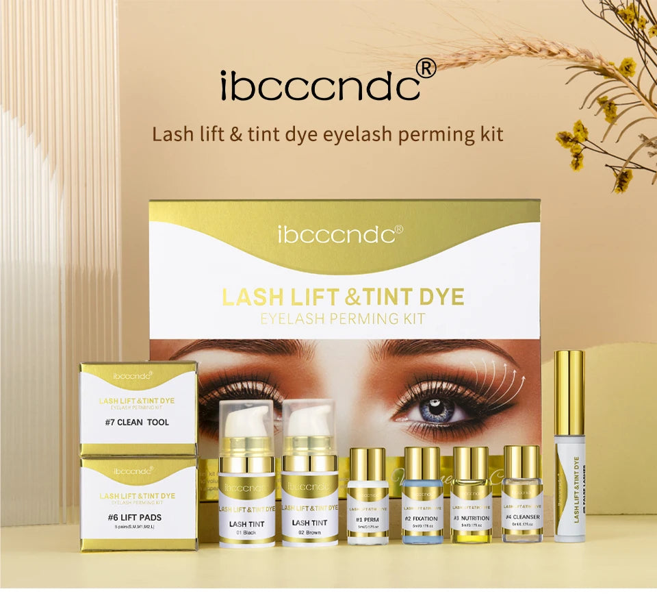 Professional Eyelash Lift and Tint Perming Kit - 7