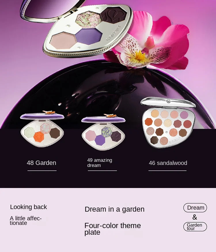 4-Color Chameleon Eyeshadow Palette for Long-Lasting Glamour - 14