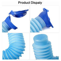 Portable Retractable Emergency Urinal for Travel and Camping