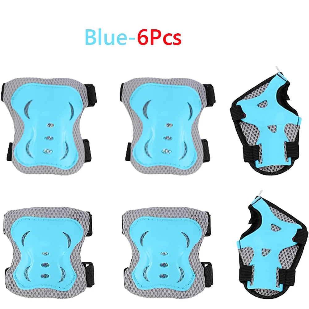 6-Piece Kids Protective Gear Set for Skating and Cycling - 12
