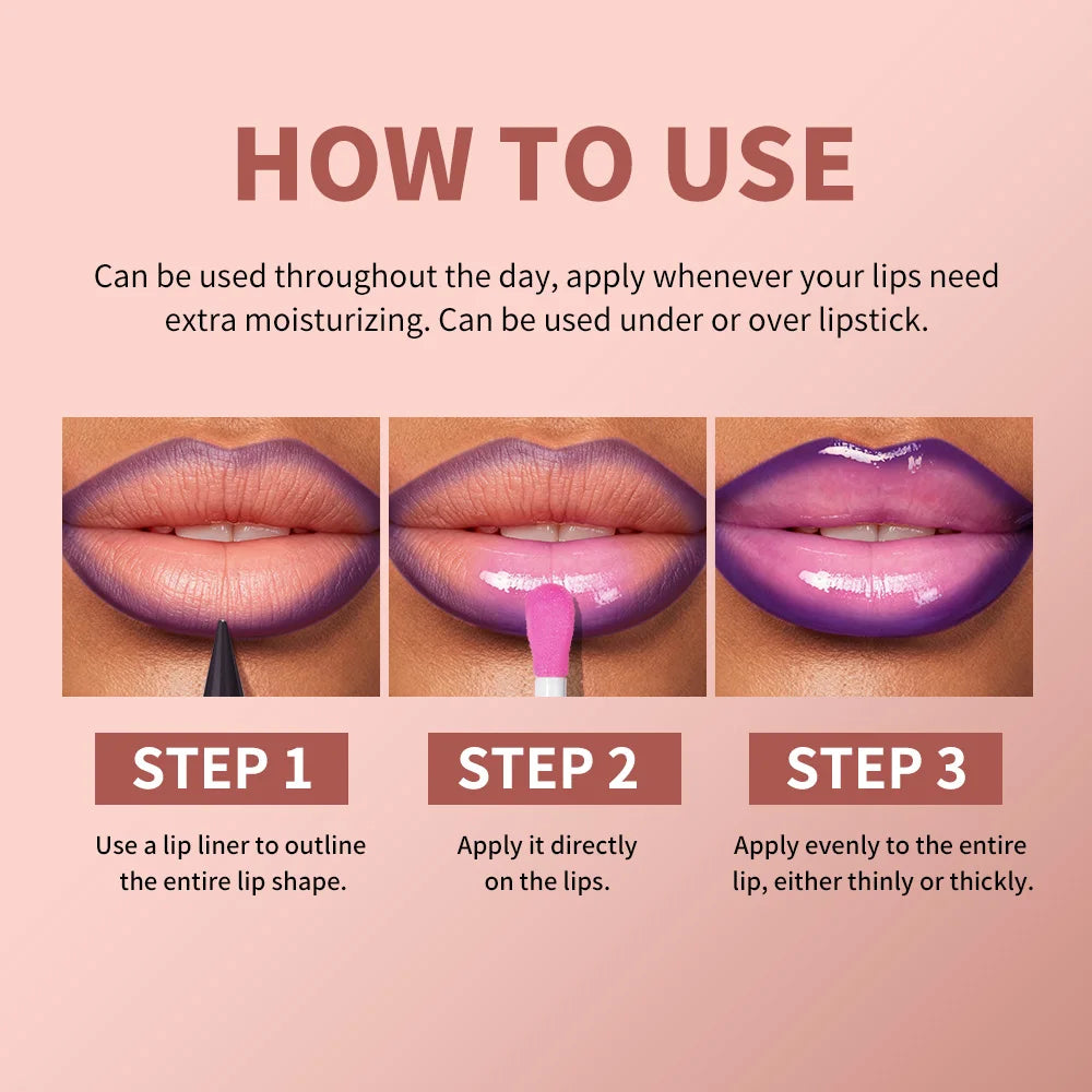 Hydrating Lip Liner and Gloss Combo Set - 6