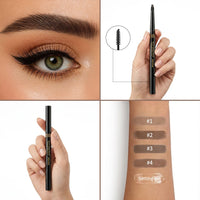 2-in-1 Waterproof Eyebrow Pencil and Sculpting Gel