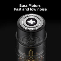 Portable Mini Electric Shaver for Travel and Quick Grooming