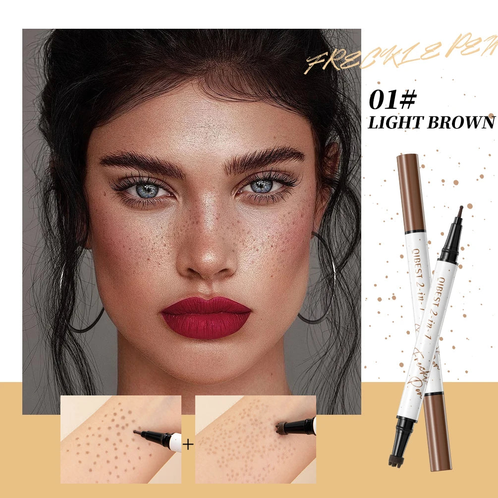 2-in-1 Waterproof Freckle Stamp Pen for Natural Makeup - 23