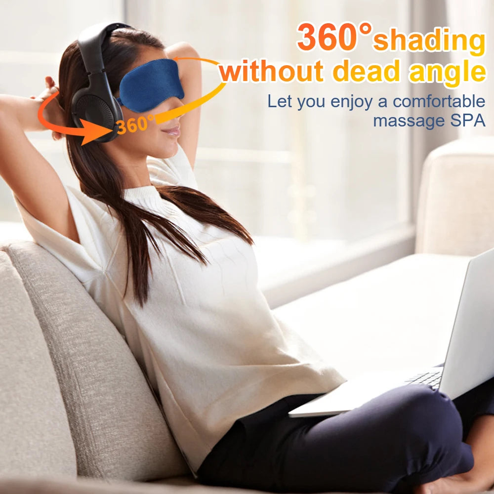 Heated Eye Mask for Fatigue and Dark Circles - 3