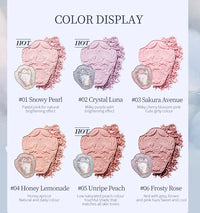 Embossed Long-Lasting Natural Matte Cheek Blush