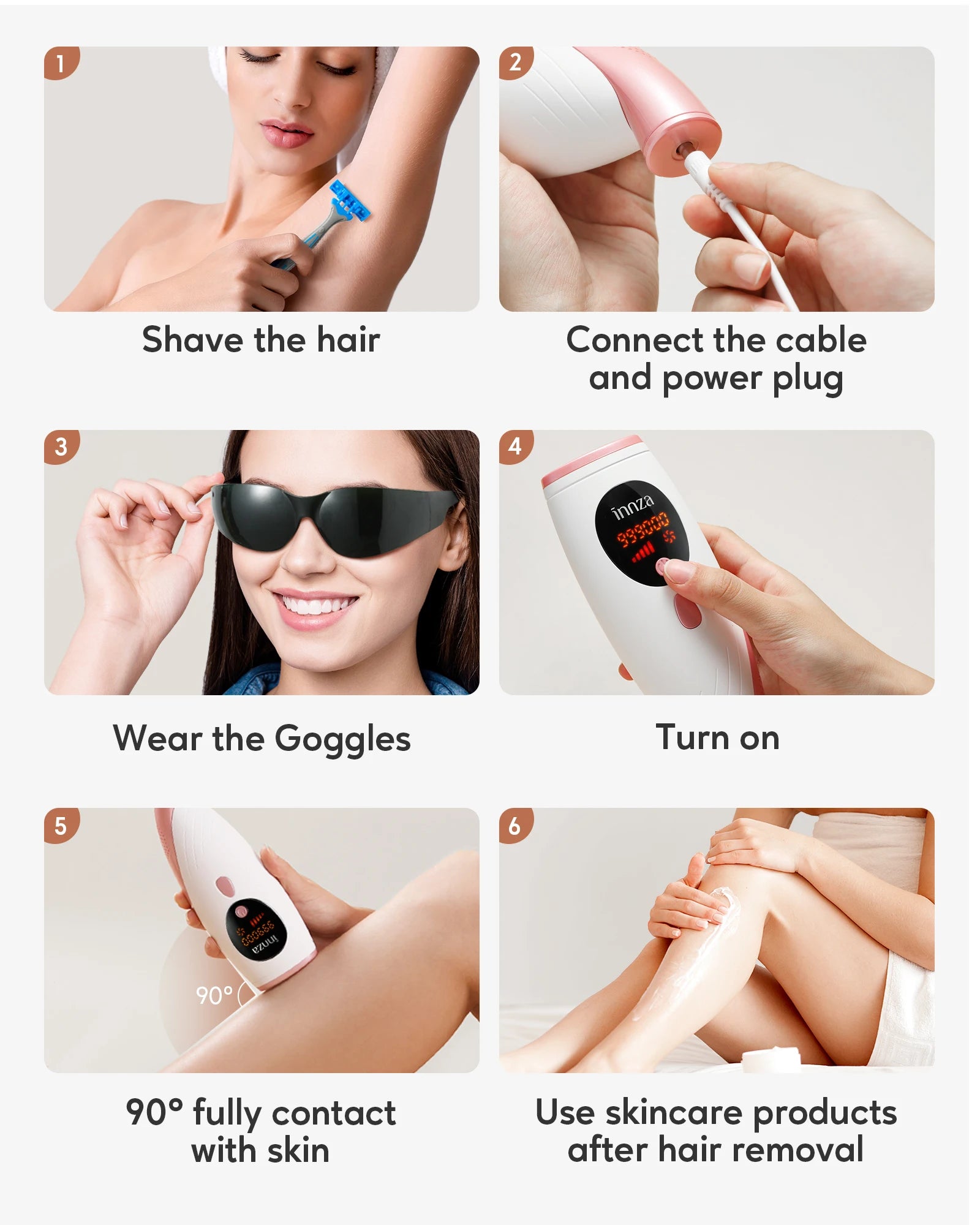At-Home IPL Laser Hair Removal Device - 13