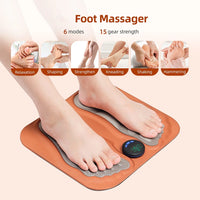 Electric EMS Foot Massage Pad for Circulation and Pain Relief