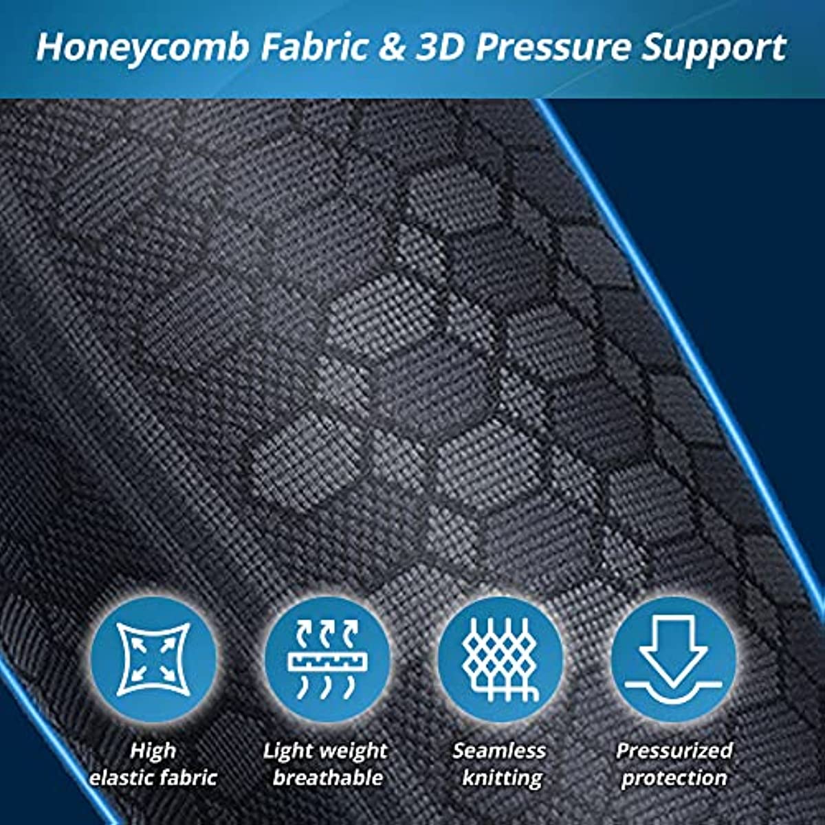 Thigh Compression Sleeve for Muscle Support and Pain Relief - 8