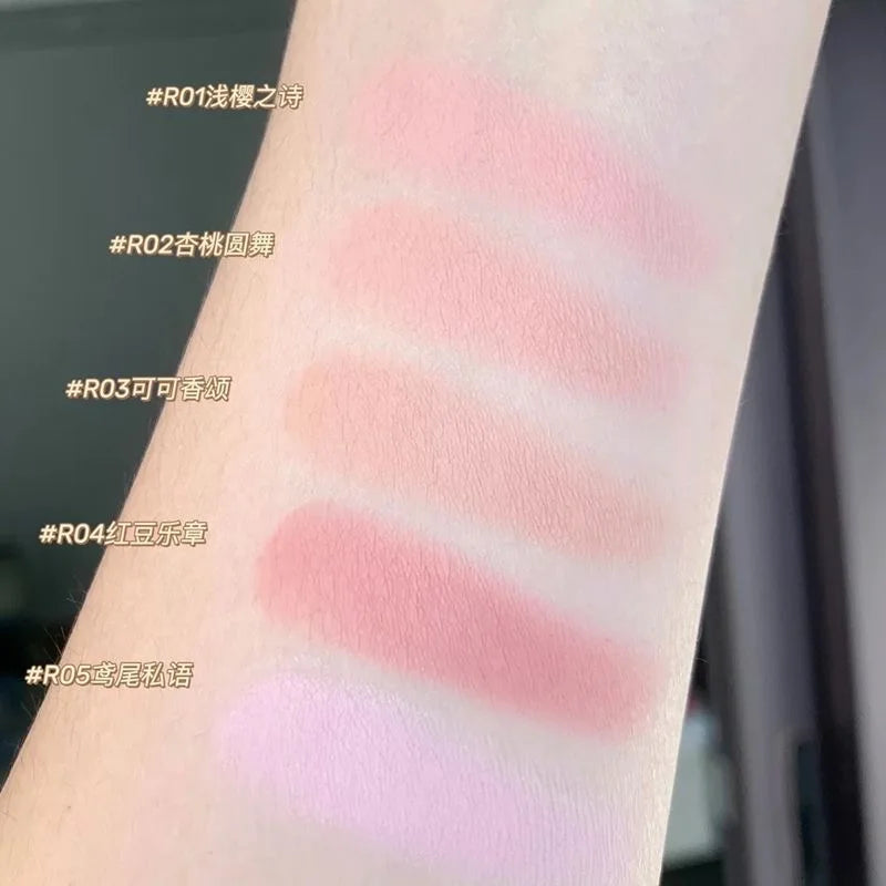 Matte Pigment Face Blush Palette - 4
