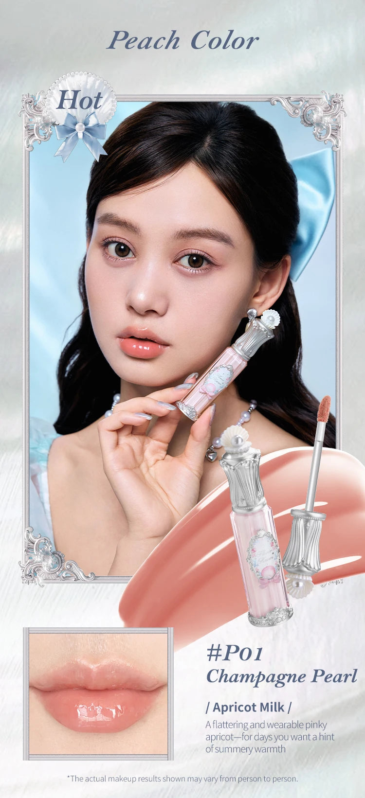 Nourishing Tinted Lip Glaze for Hydrated Glossy Lips - 17