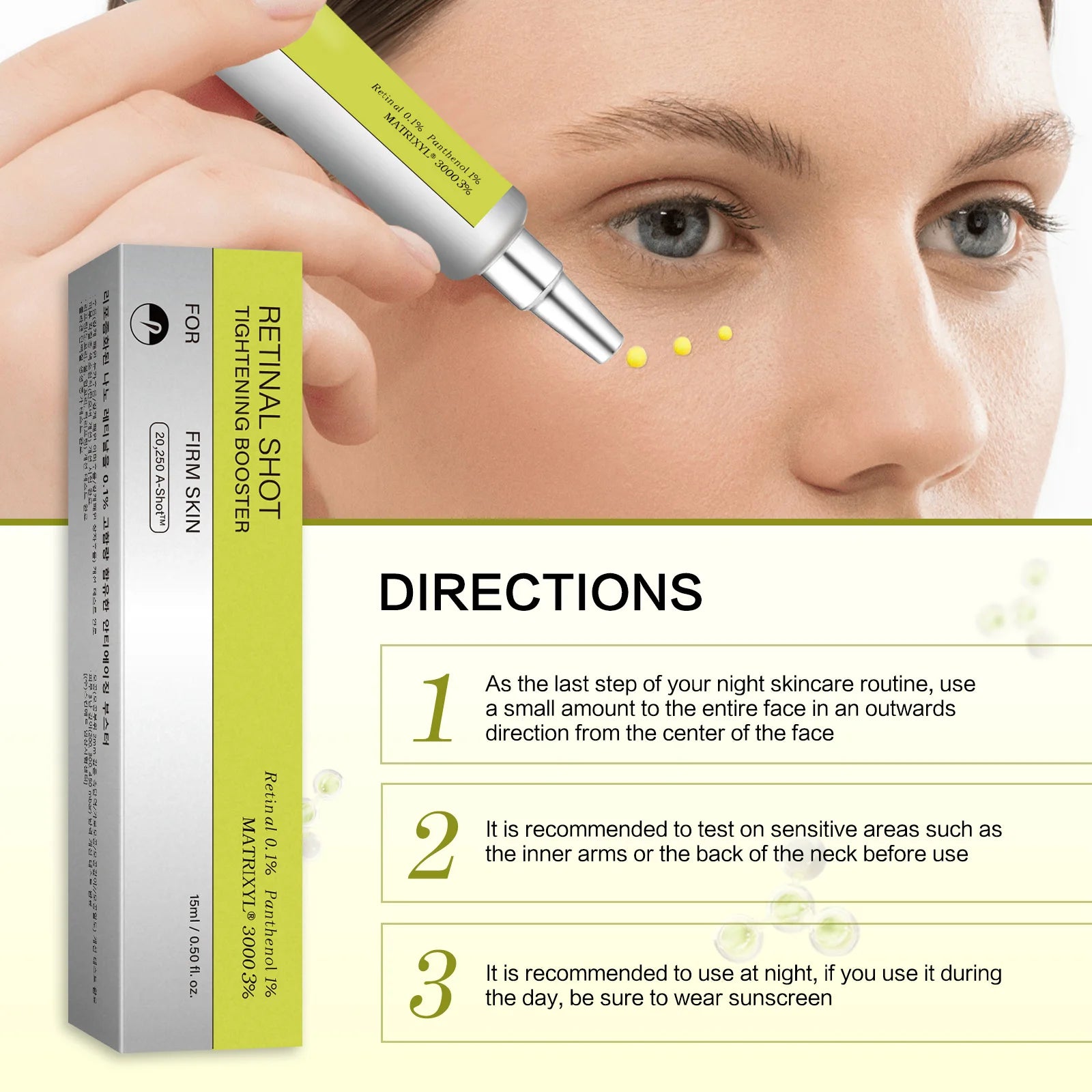 Anti-Aging Retinal Skin Tightening Booster Serum - 7