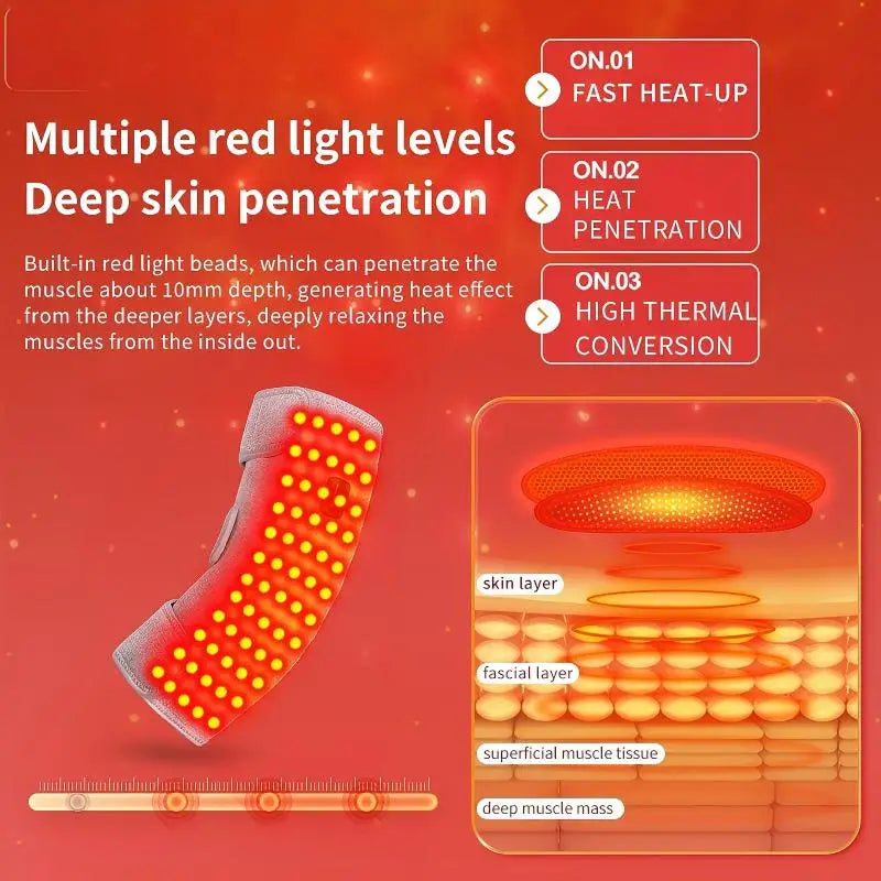 Red Light Therapy Heated Elbow Compression Wrap - 5
