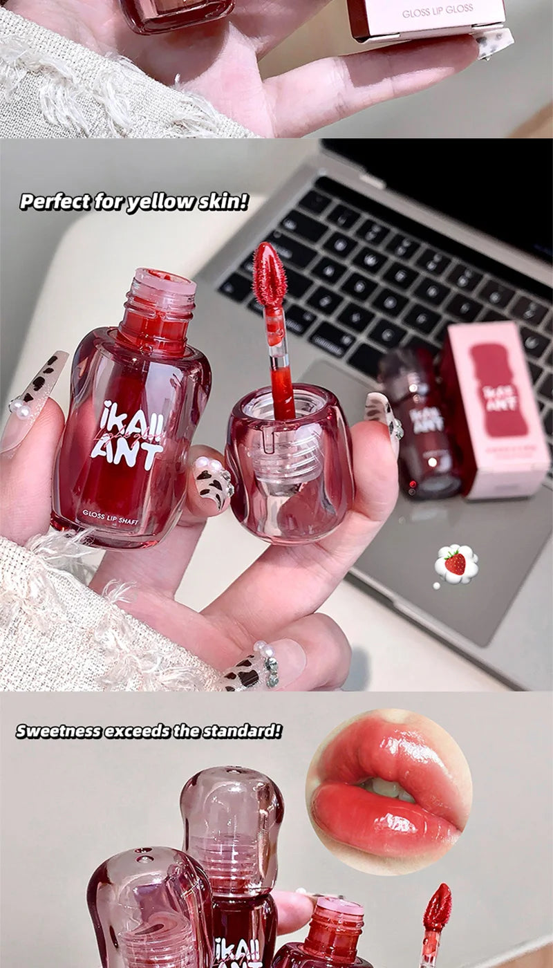 Hydrating Mirror-Finish Korean Lip Gloss - 8