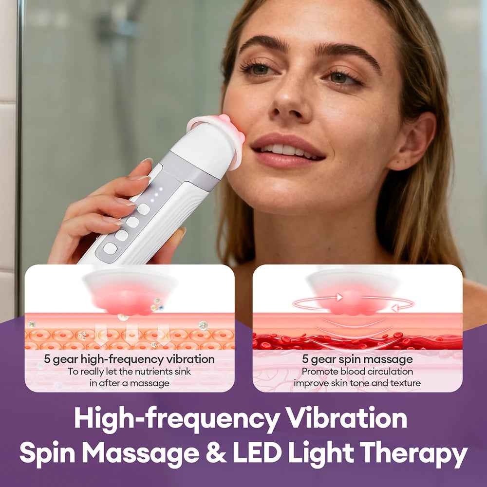 Portable CO2 Oxygen Bubble Facial Skin Care Device - 4