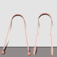 Portable Pure Copper Tongue Scraper for Fresh Breath