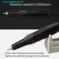 Professional 35,000 RPM Electric Micro Motor for Jewelry and Dental