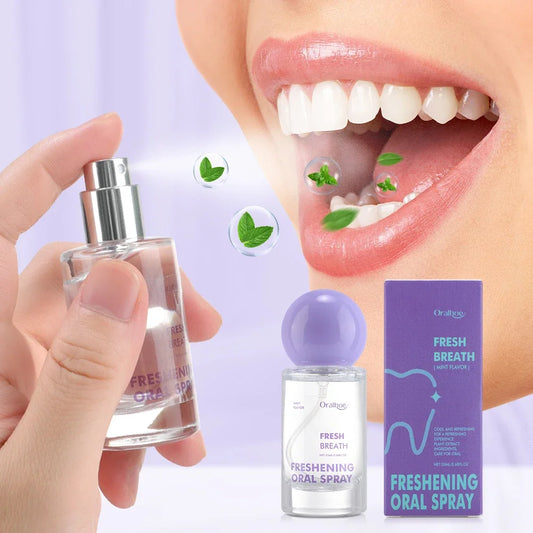 Refreshing Mint Oral Breath Spray for Instant Freshness