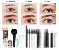 Professional Eyelash and Eyebrow Tinting Kit for Natural Definition