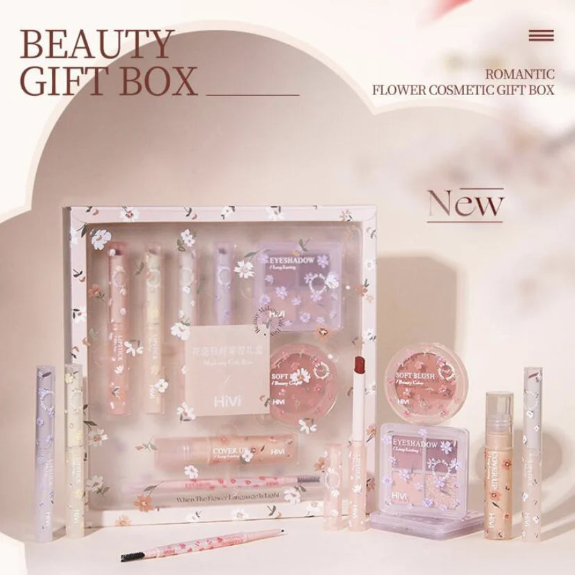All-in-One Romantic Flower Makeup Gift Set - 17