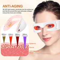 Electric LED Red Light Eye Massager for Fatigue Relief