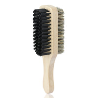 Dual-Sided Wooden Beard Grooming Brush for Styling