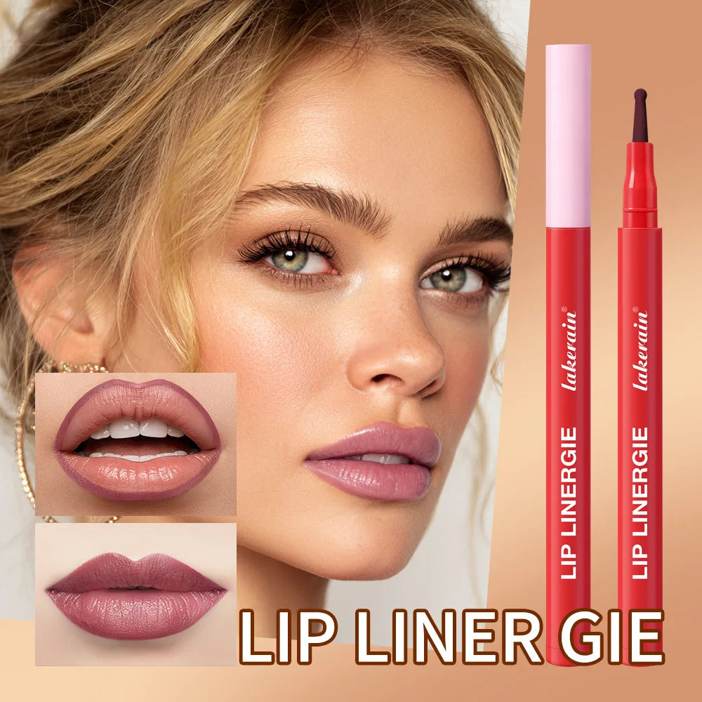Waterproof Sculpting Ballpoint Lip Liner Pen - 2