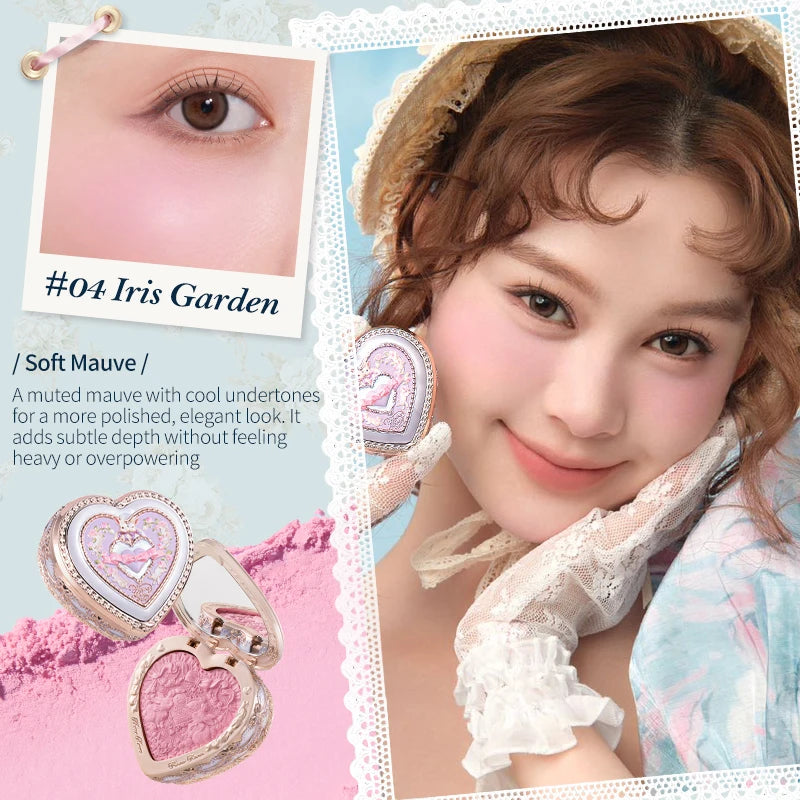 Long-Lasting Matte Embossed Face Blush Powder - 29