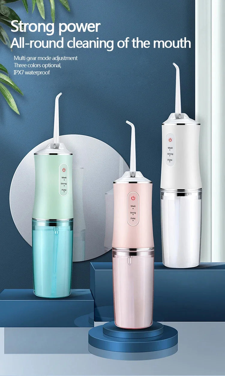 Portable Cordless Water Flosser for Teeth Cleaning - 7