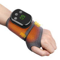 Heated Vibrating Wrist Massager for Pain Relief