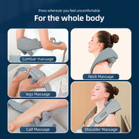 Wireless Shiatsu Neck and Shoulder Massage Shawl