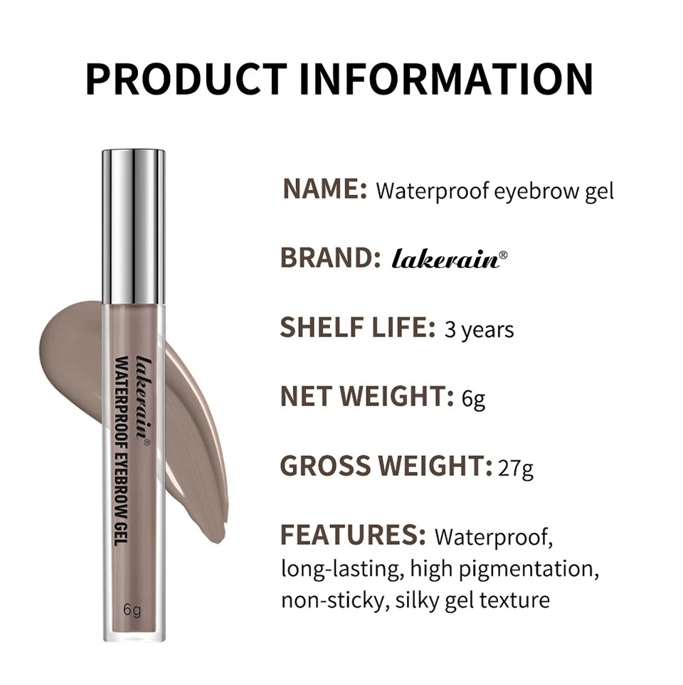 Waterproof Long-Lasting Eyebrow Tint Gel - 13