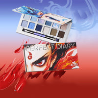 12-Color Waterproof Shimmer and Matte Eyeshadow Palette