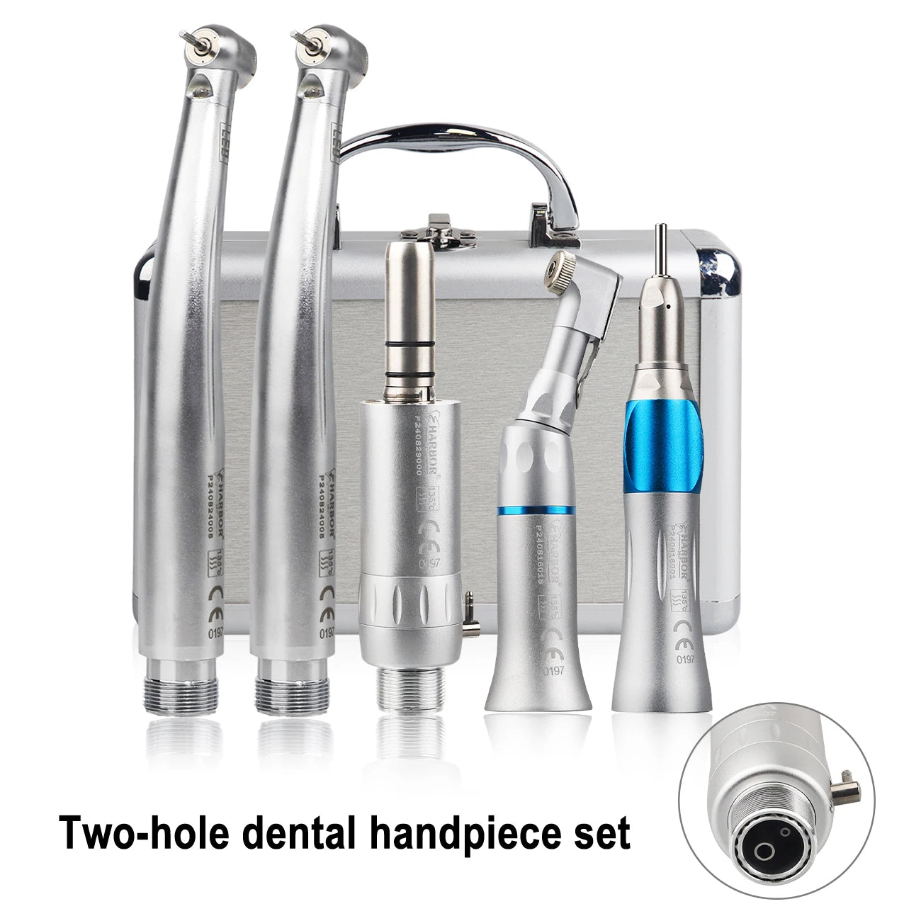 Professional 5-Piece LED Dental Handpiece Kit - 18