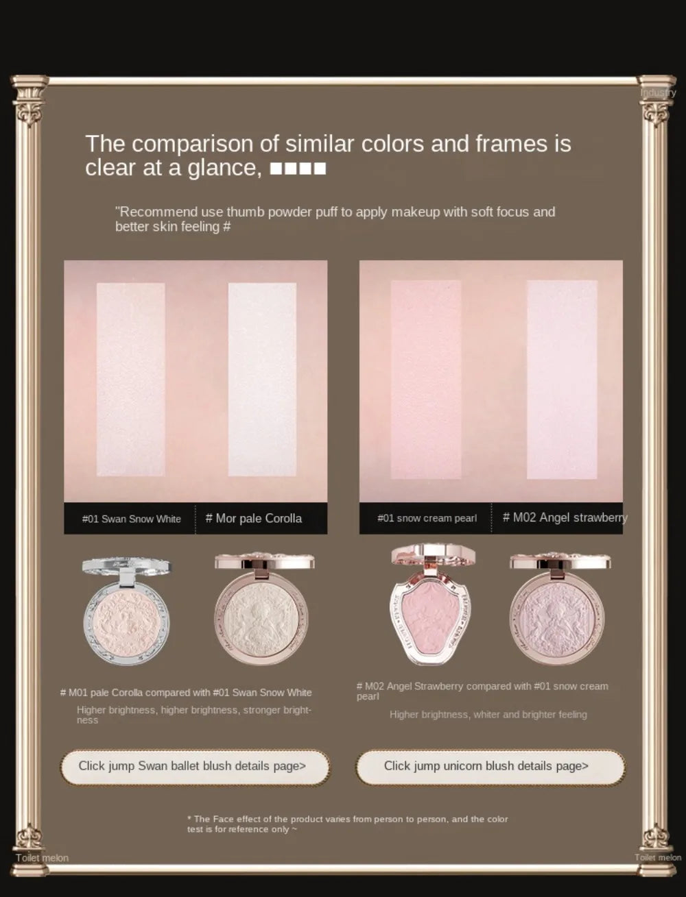Luminous Angel Face Highlighter Powder - 19